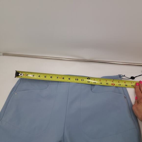 New RLX Ralph Lauren Black Label Vessel Blue Elastic waist Eagle Golf Pants 14 - Picture 9 of 16